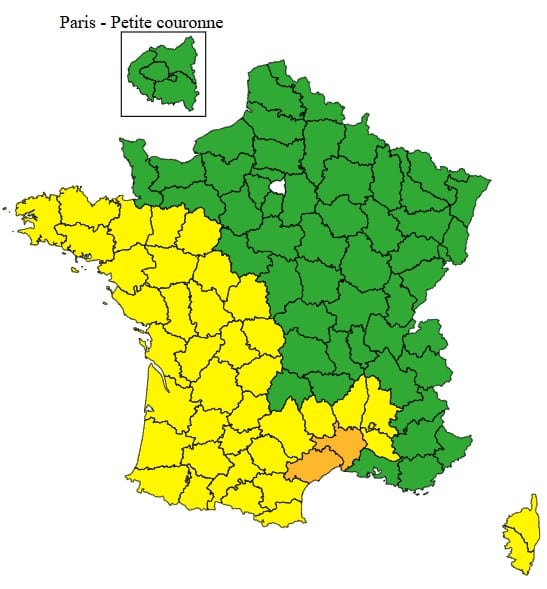 Météo : une importante dégradation orageuse se prépare, plusieurs départements en vigilance Météo