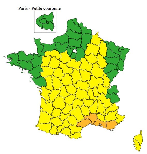 Météo : pluies intenses et orages au programme ce mercredi, plusieurs départements en vigilance Météo