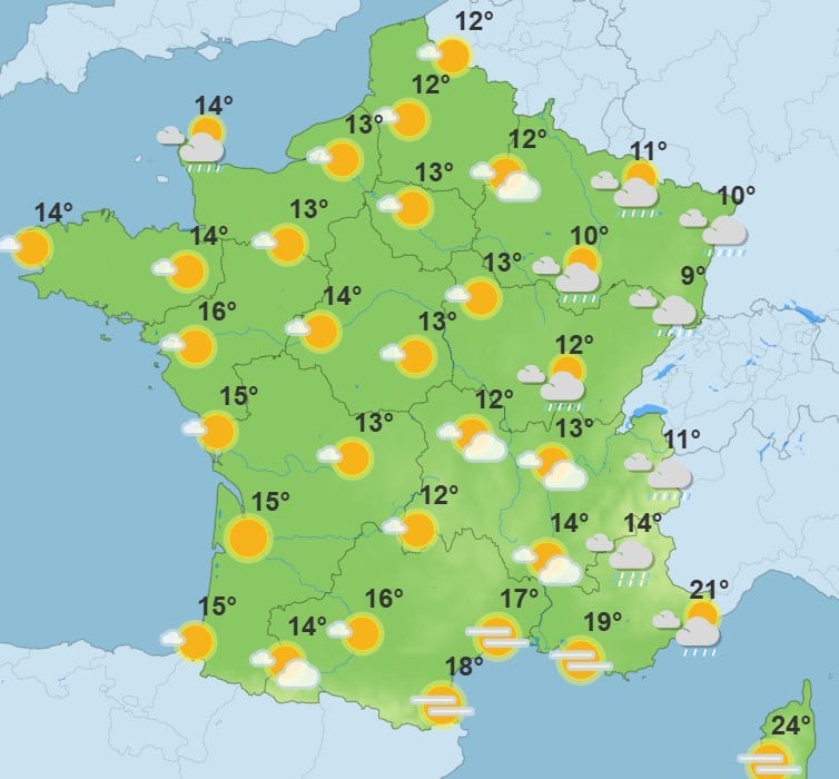 Météo : de fortes pluies arrivent ce week-end, les régions qui risquent la vigilance orange météo